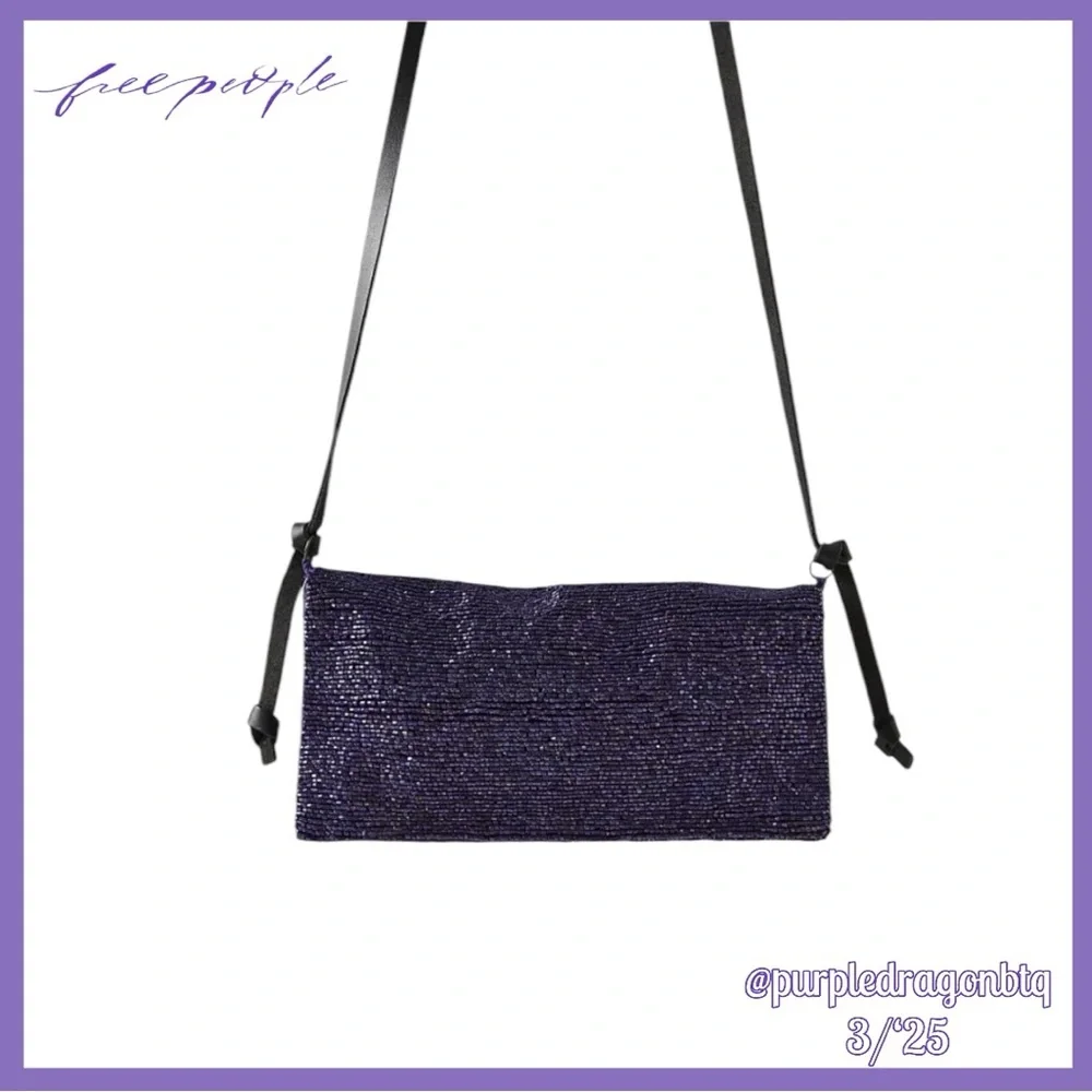 FREE PEOPLE PLUS ONE EMBELLISHED CROSSBODY BAG NWT_2